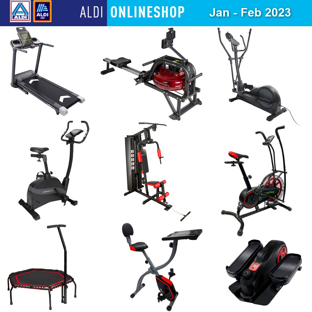 ALDI Fitnessgeräte Angebote Jan-Feb 2023