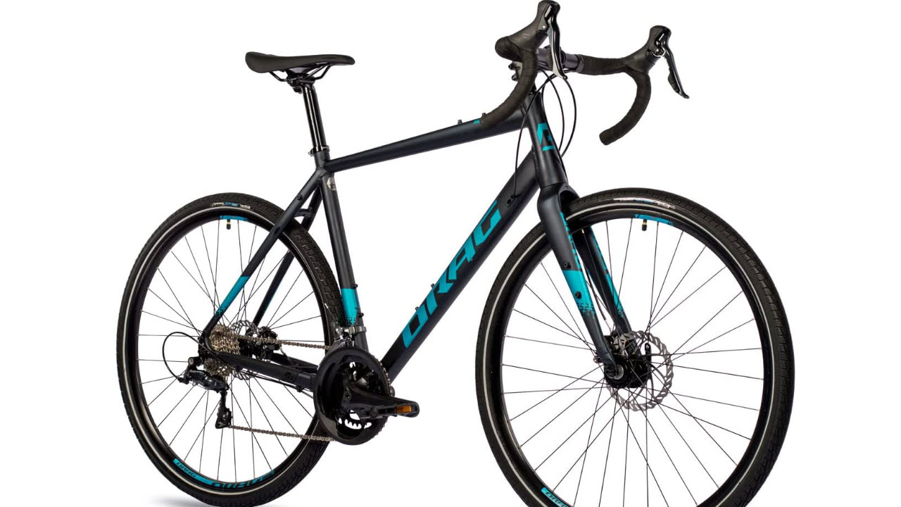 Airtracks 28 Zoll Herren Gravel Bike Drag 5.0 Shimano 2x9 SORA R3000 - Rahmenhöhen 52cm und 55cm - Modell 2022