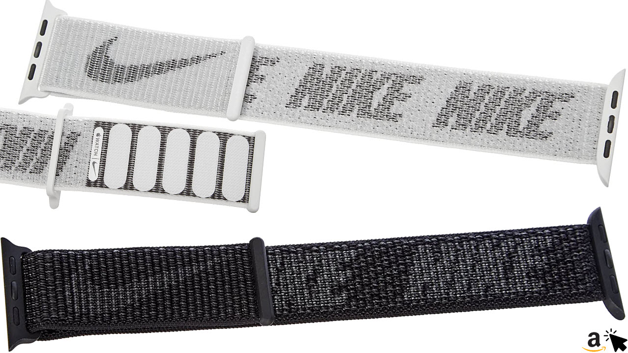 Apple Watch Nike Sport Loop, Schwarz oder Summit White