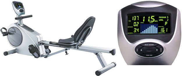 AsVIVA RA6 2in1 Rudergerät und Liegeergometer