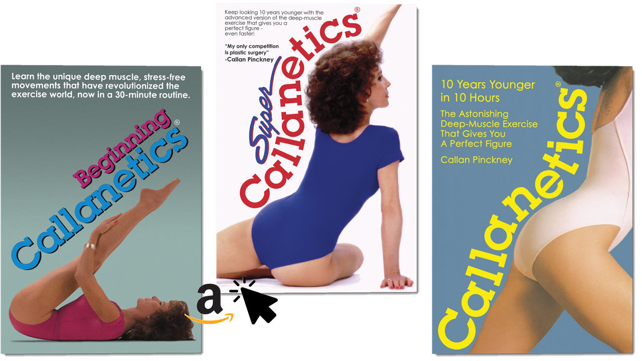 Callan Pinckney Callanetics DVDs