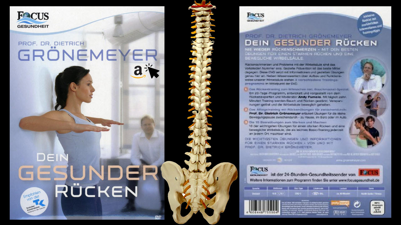 DVD - Prof Dr Grönemeyer - Dein Gesunder Rücken