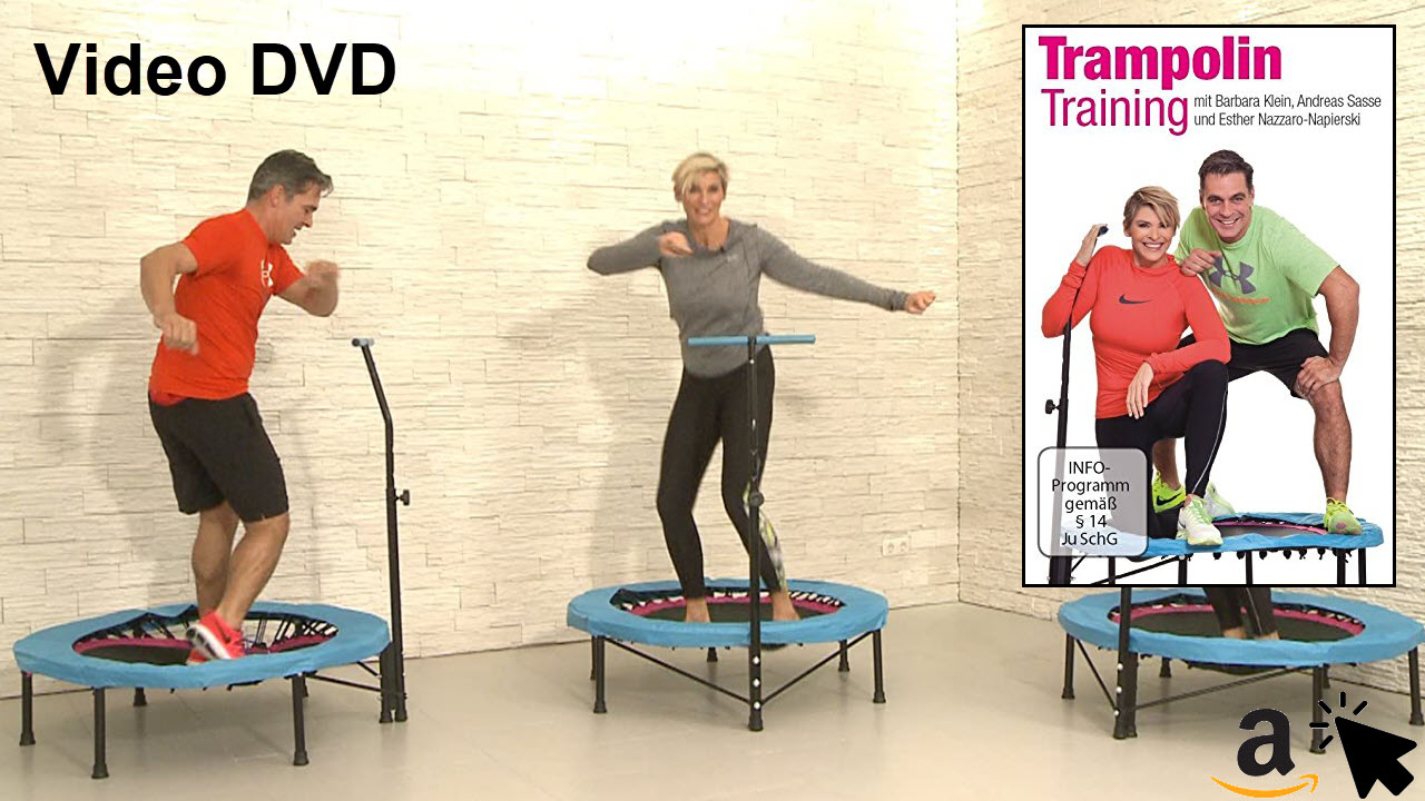 FLEXI-SPORTS DVD Trampolin Training - Fitness Übungen