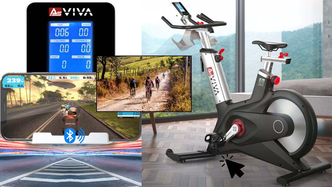 Indoor Cycle Speedbike AsVIVA S17 Studio Pro Bluetooth