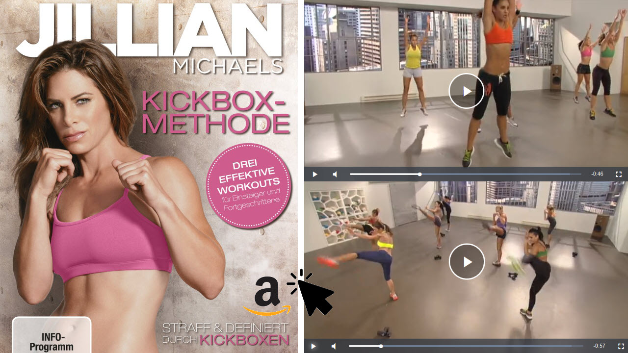Jillian Michaels - Kickbox-Methode DVD Deutsch