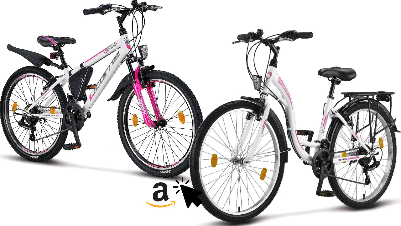 Licorne Bike Mädchen Jugendfahrrad Damen-Mountainbike Hollandrad