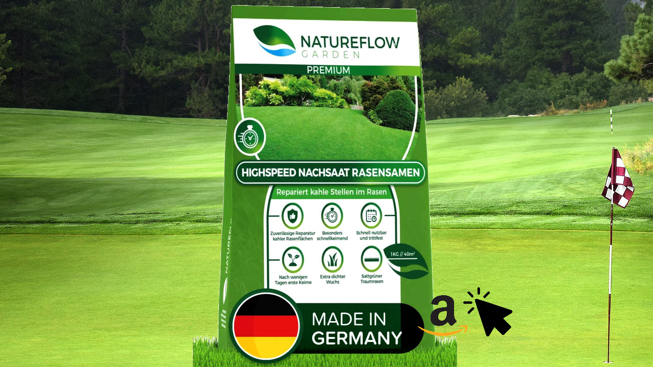 Natureflow Premium Rasen Nachsaat Traumrasen