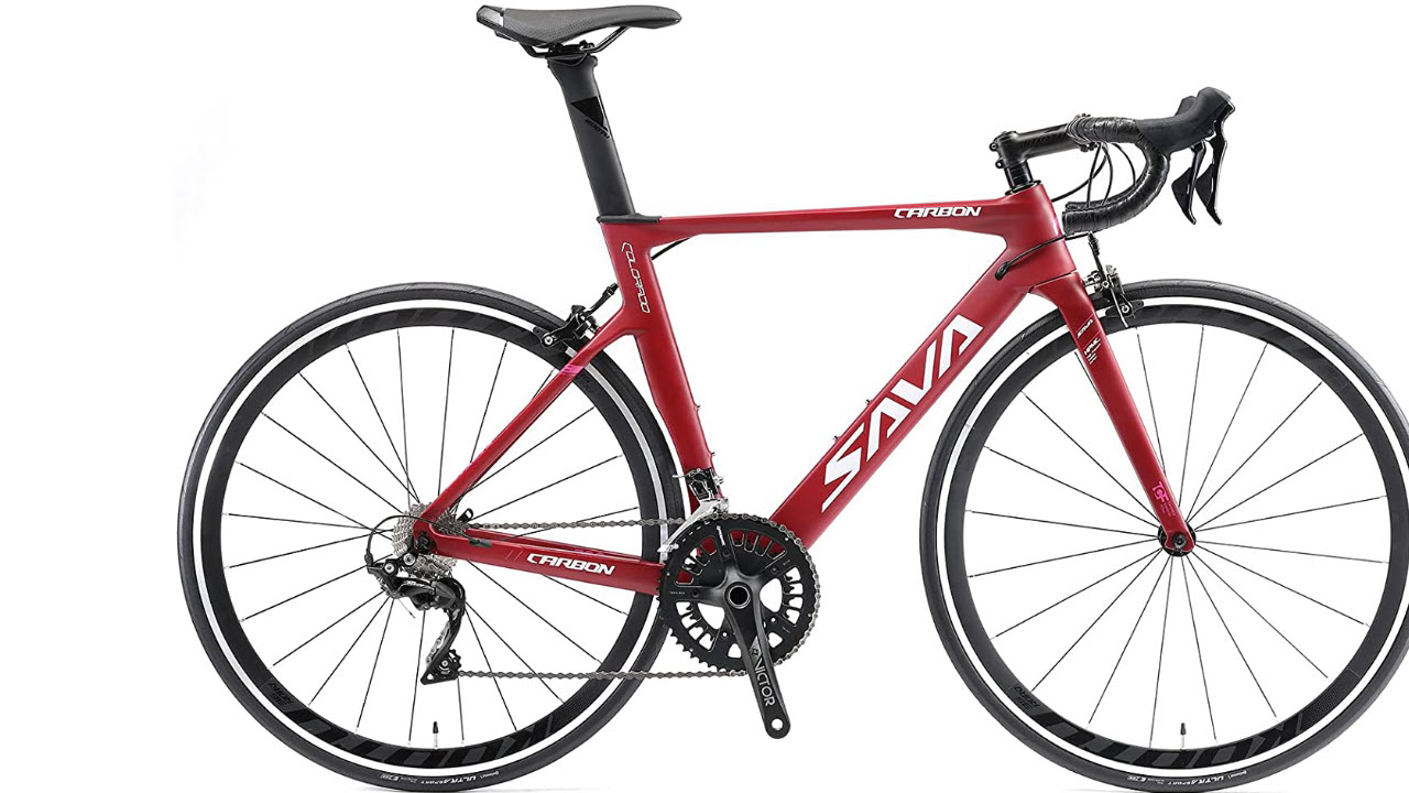 SAVADECK Rennrad Carbon, Warwind 5.0, 700c Carbon Rahmen, Shimano 22 Gänge