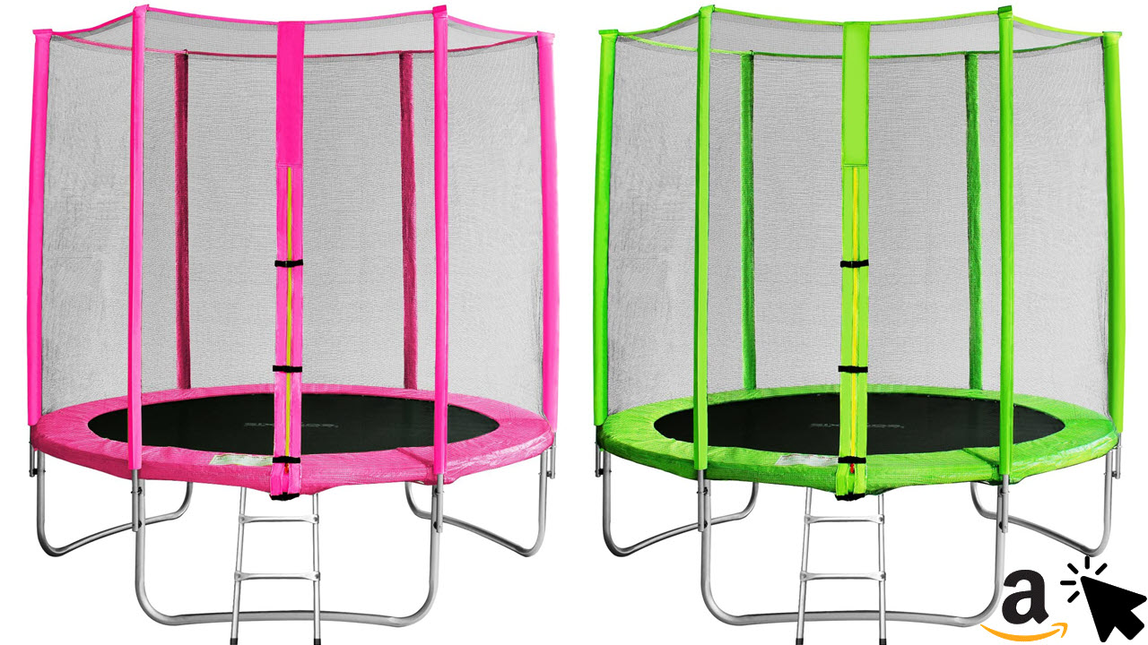 SixBros SixJump Outdoor Gartentrampolin Kindertrampolin für den Garten 185 - 405cm