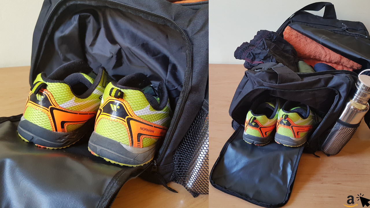 Sportastisch Sporttasche Reisetasche - großes Schuhfach