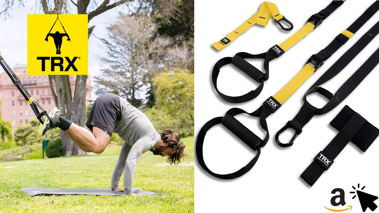 TRX ALL-IN-ONE Schlingentrainer Set - Sling Trainer Zuhause & Draußen