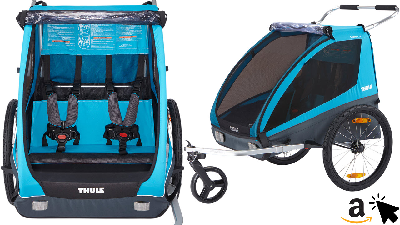 Thule Coaster XT Fahrradanhänger für 2 Kinder