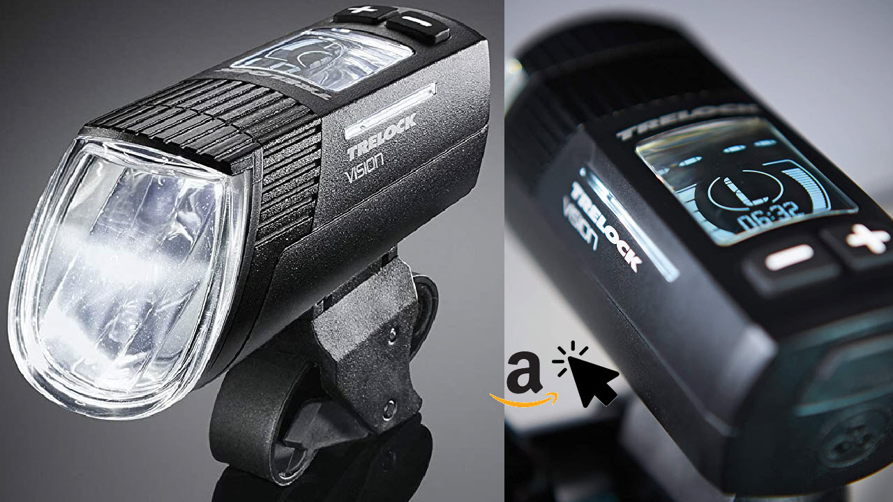 Trelock LS 760 I-Go Vision Frontscheinwerfer Akku-LED mit USB Ladefunktion