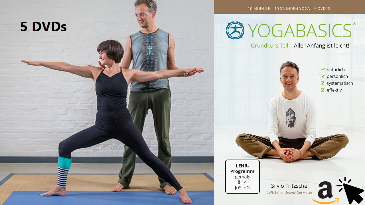 YOGABASICS Grundkurs 10 Stunden Yoga für Anfänger