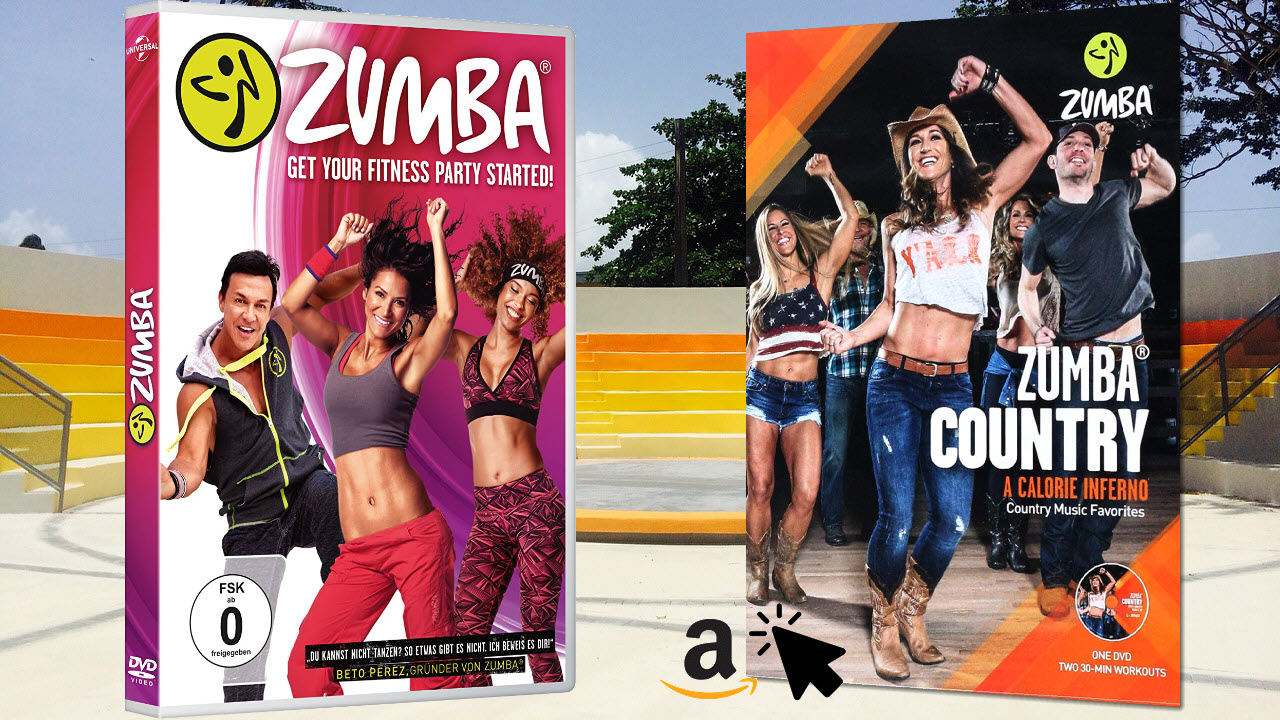 ZUMBA Tanz-Aerobic Fitness DVDs für Frauen