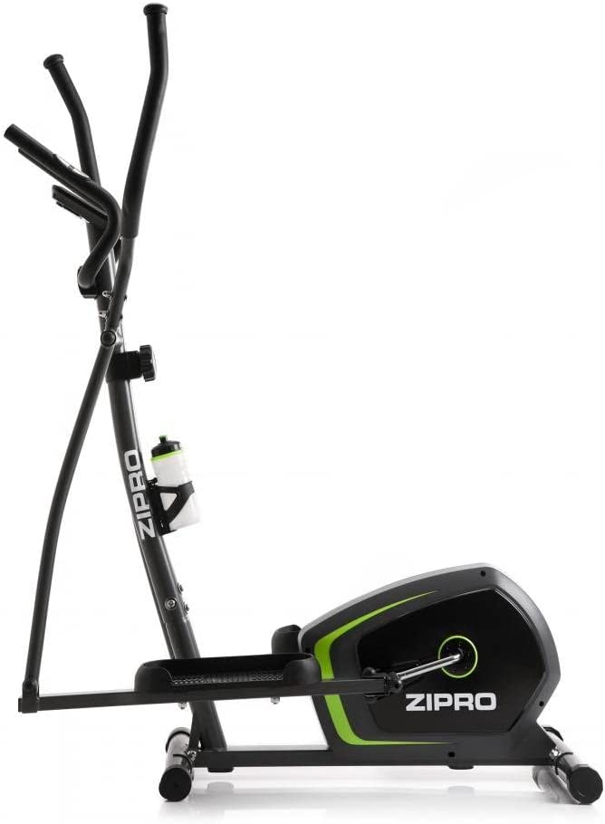 Zipro Neon Magnetischer Crosstrainer für Zuhause bis zu 120 kg - 8-Stufen Widerstand Ellipsentrainer Heimtrainer