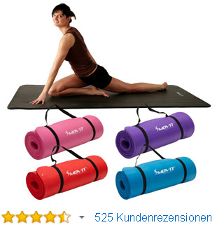 MOVIT Pilates Yogamatte Gymnastikmatte